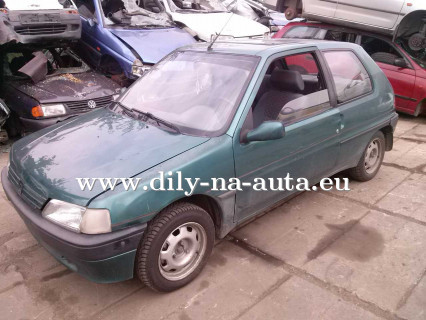 Peugeot 106 zelená na náhradní díly Písek