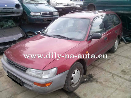 Toyota Corolla na náhradní díly Písek