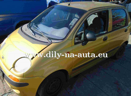 Náhradní díly z vozu Daewoo Matiz