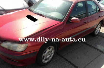 Peugeot 406 červená na náhradní díly Praha / dily-na-auta.eu