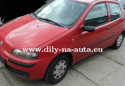 Fiat Punto červená na náhradní díly Praha