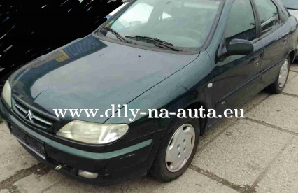 Citroen Xsara zelená na náhradní díly Praha