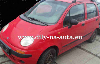 Daewoo Matiz červená na náhradní díly Praha