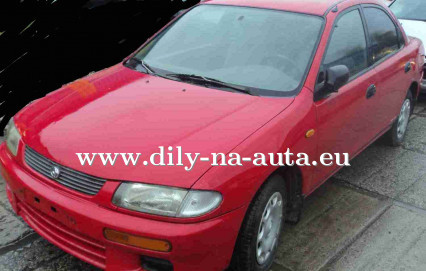 Mazda 323 červená na náhradní díly Praha / dily-na-auta.eu