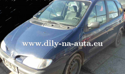 Renault Scenic modrá na náhradní díly Praha / dily-na-auta.eu