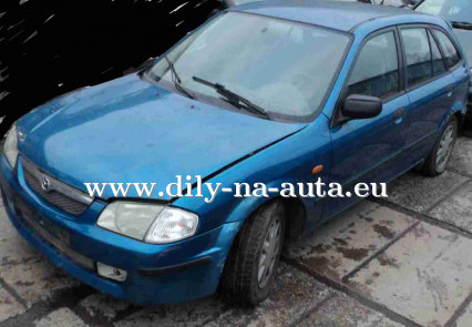 Mazda 323 modrá na náhradní díly Praha / dily-na-auta.eu