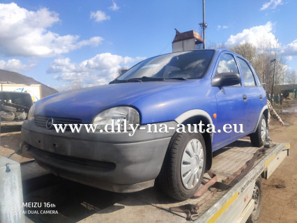 Opel Corsa – díly z tohoto vozu