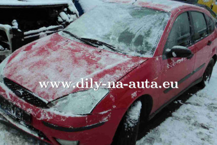 Ford Focus červená na náhradní díly Praha / dily-na-auta.eu