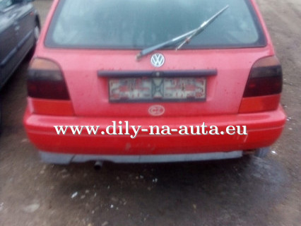VW Golf červená na ND / dily-na-auta.eu