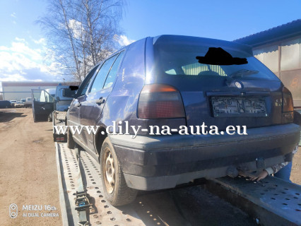 VW Golf – díly z tohoto vozu