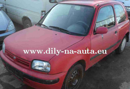 Náhradní díly z vozu Nissan Micra