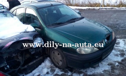 Renault Megane 1,4 16v zelená na díly ČB / dily-na-auta.eu