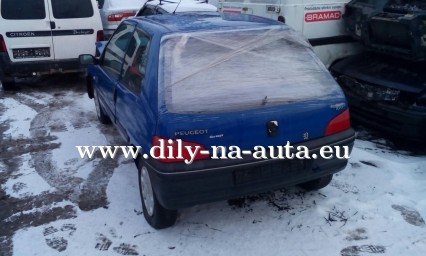 Peugeot 106 modrá na náhradní díly ČB / dily-na-auta.eu