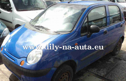 Náhradní díly z vozu Daewoo Matiz