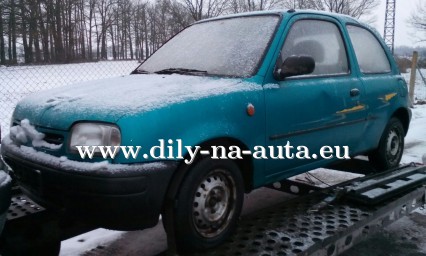 Nissan Micra 1,3i na díly České Budějovice / dily-na-auta.eu
