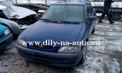 Ford escort sedan modrá na díly České Budějovice / dily-na-auta.eu