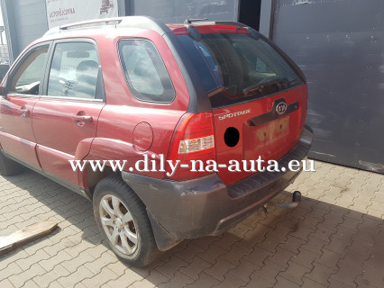 KIA SPORTAGE 2.0i rok 2005, motor G4GC na náhradní díly Pardubice / dily-na-auta.eu