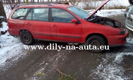 Fiat marea 1,6 16V červená na díly České Budějovice / dily-na-auta.eu