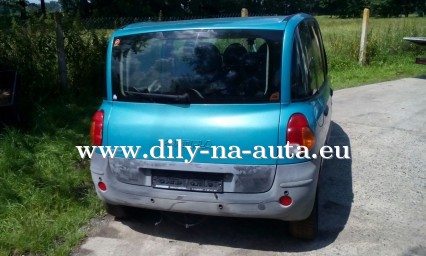 Fiat Multipla na náhradní díly České Budějovice / dily-na-auta.eu