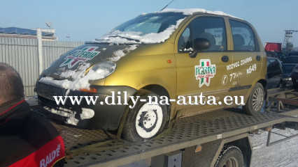 Daewoo Matiz náhradní díly Hradec Králové