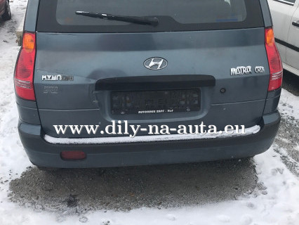 Hyundai Matrix náhradní díly Pardubice / dily-na-auta.eu