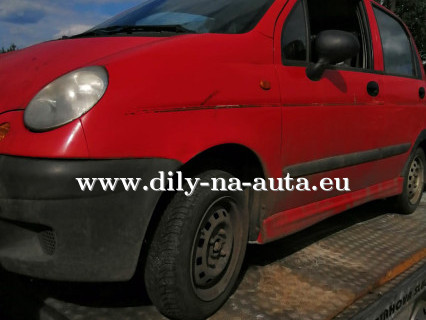 Daewoo Matiz na náhradní díly KV