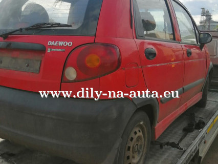 Daewoo Matiz na náhradní díly KV / dily-na-auta.eu
