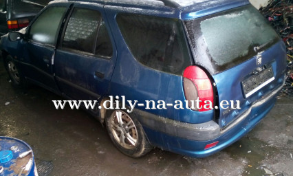 Peugeot 306 combi modrá na díly České Budějovice