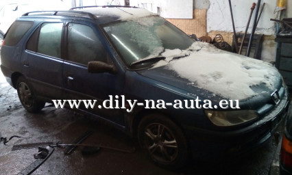 Peugeot 306 combi modrá na díly České Budějovice / dily-na-auta.eu