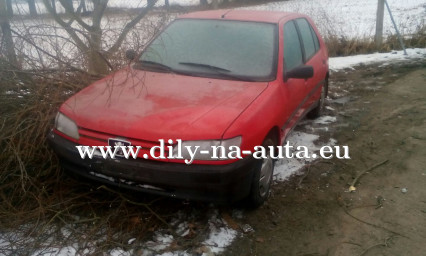 Peugeot 306 červená na díly České Budějovice