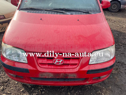 Hyundai Matrix červená na náhradní díly Pardubice