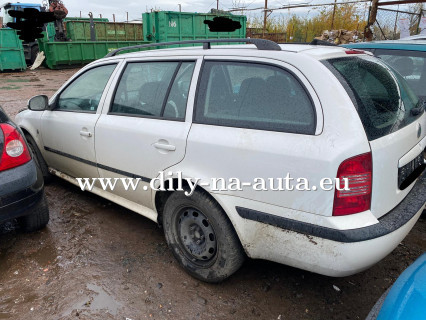 Škoda Octavia Combi bílá na náhradní díly Pardubice