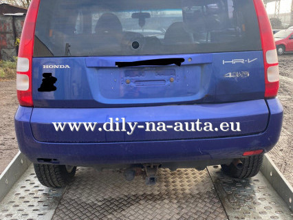 Honda HRV modrá na náhradní díly Pardubice / dily-na-auta.eu