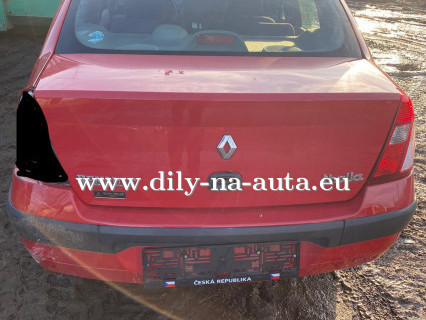 Renault Thalia červená na náhradní díly Pardubice / dily-na-auta.eu