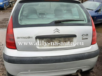 Citroen C3 stříbrná náhradní díly