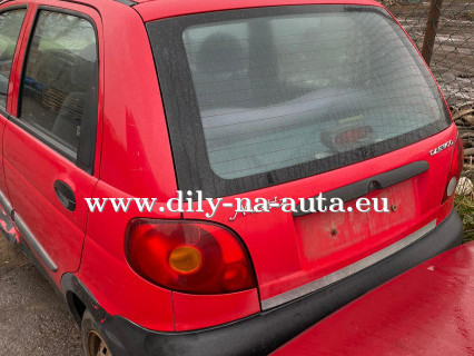 Daewoo Matiz červená náhradní díly / dily-na-auta.eu