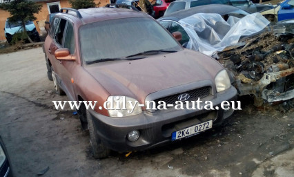 Hyundai Santa fe 2.4i motor KO na díly ČB / dily-na-auta.eu