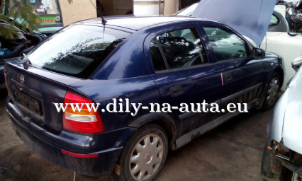 Opel astra g 1.4 modrá na díly ČB / dily-na-auta.eu