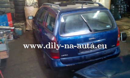 Opel astra g caravan modrá na díly ČB / dily-na-auta.eu