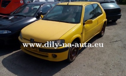 Peugeot 106 žlutá na náhradní díly České Budějovice / dily-na-auta.eu