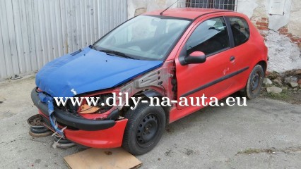 Peugeot 206 1,4i 1999 na náhradní díly České Budějovice