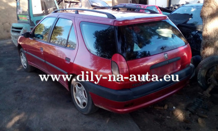 Peugeot 306 combi vínová na díly České Budějovice / dily-na-auta.eu