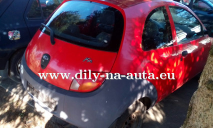 Ford Ka červená na náhradní díly ČB / dily-na-auta.eu
