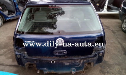 Vw golf 4 modrá na díly České Budějovice / dily-na-auta.eu