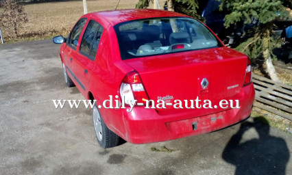 Renault Thalia červená motor ko na díly ČB